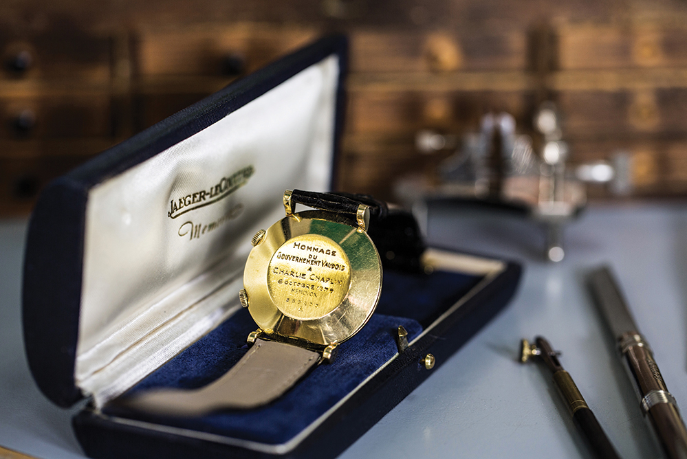 Chaplin’s Memovox watch